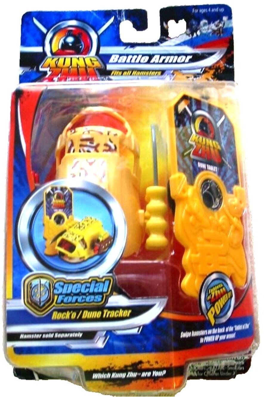 Cepia Kung Zhu Battle Hamster Rock'o with Dune Tracker Special Forces Armor